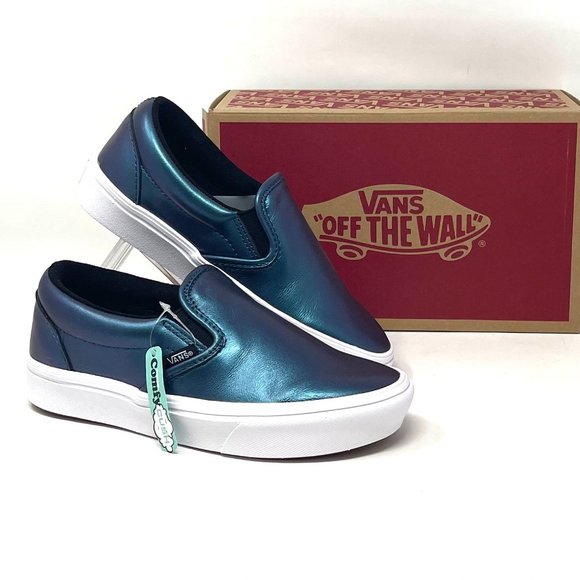 VANS Shoes Comfy Cush Mystic Night Sky Color Metal Touch Shoes Women VN0A3WMD8U5 - Picture 10 of 12
